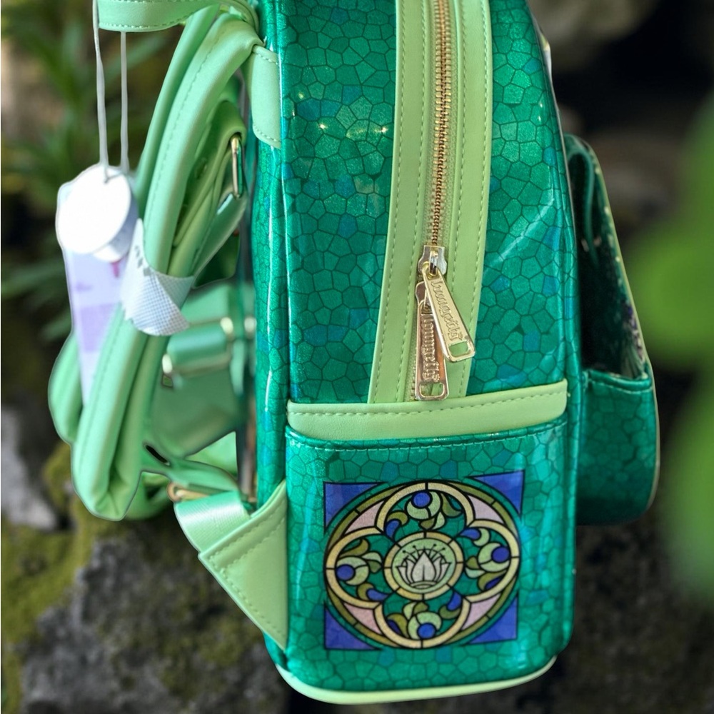 The Princess and the Frog Tiana Stained Glass Mini Backpack - Picture 5 of 7